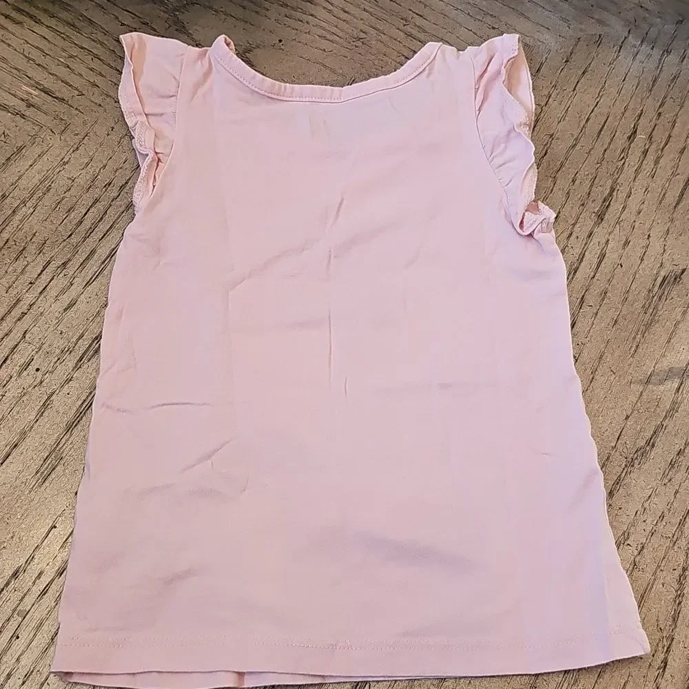 OshKosh B'gosh Pink 'Love to Shine' Floral Tee 3T